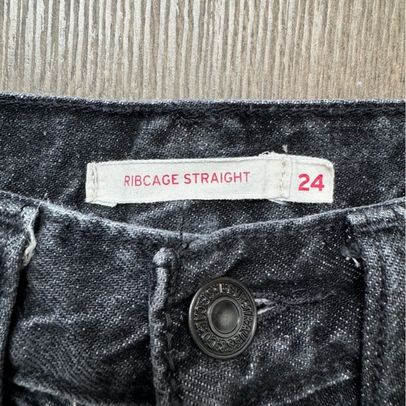 Levi’s Vintage Straight High Rise Jeans Size 24 - Picture 2 of 3